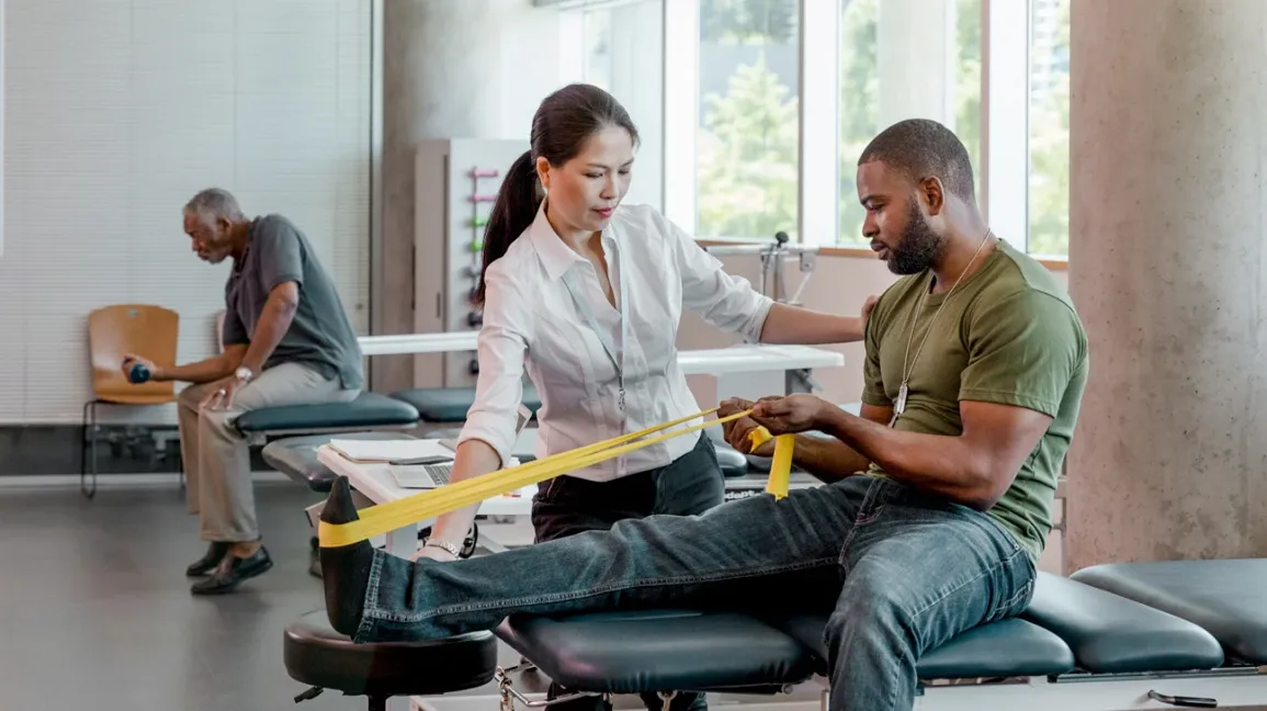 Healthcare professionals providing compassionate care